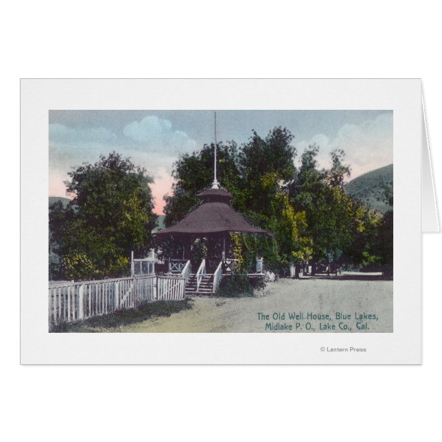 Vue extérieure de l'ancienne maison de puits au la (Devant horizontal)