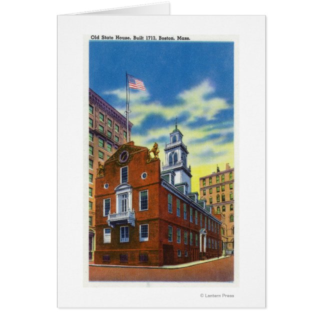 Vue extérieure de l'ancienne Maison d'Etat (Devant)