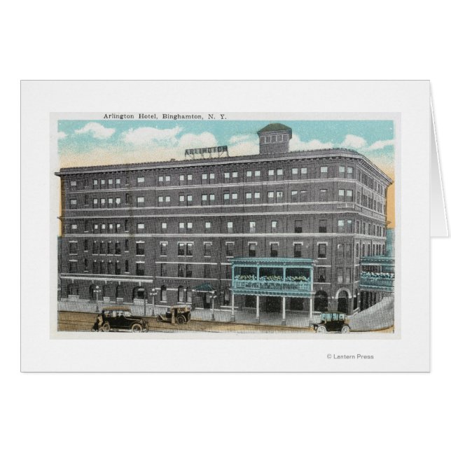 Vue extérieure de l'Arlington Hotel (Devant horizontal)