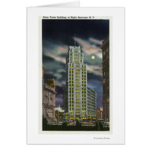 Vue extérieure de l'édifice de la tour de l'État l