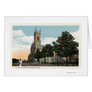 Vue extérieure de l'église de St Paul