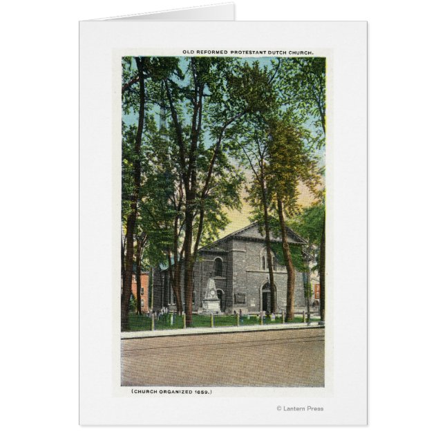 Vue extérieure de l'église protestante néerlandais (Devant)