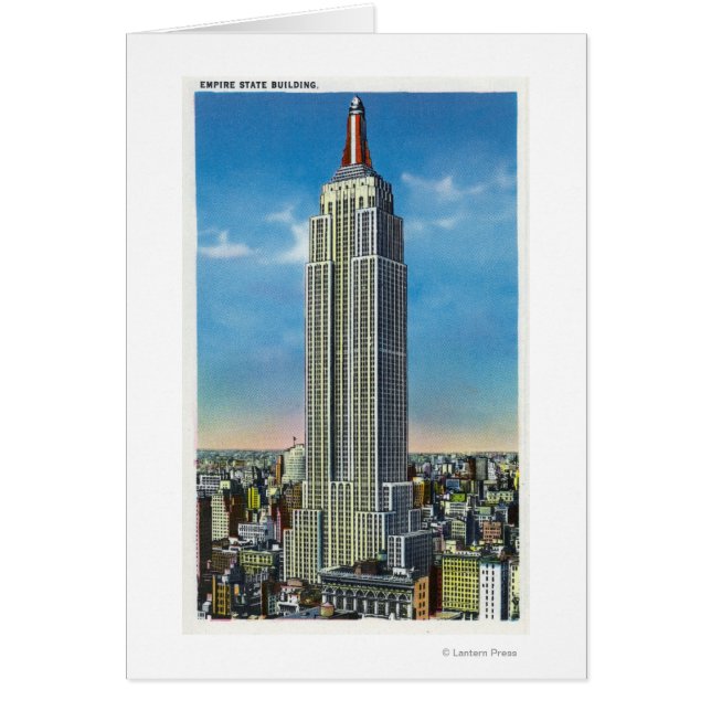 Vue extérieure de l'Empire State Bldg (Devant)
