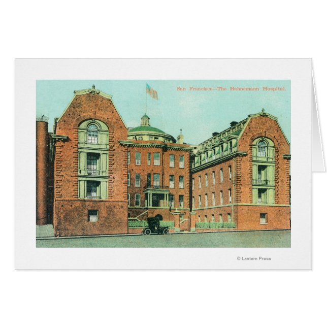 Vue extérieure de l'hôpital Hahnemann (Devant horizontal)