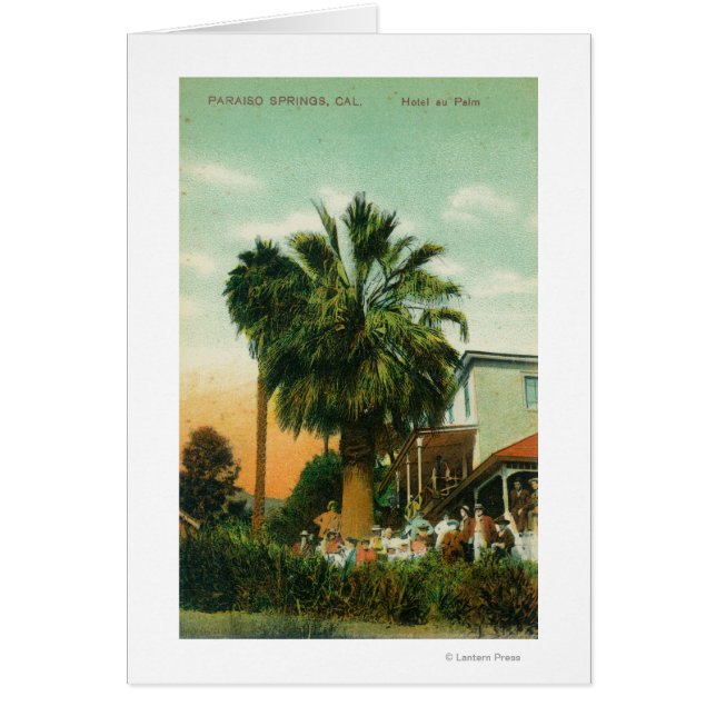 Vue extérieure de l'hôtel au Palm (Devant)