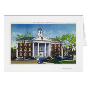 Vue extérieure de l'hôtel de ville Memorial