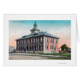 Vue extérieure de l'hôtel de ville Salinas, CA