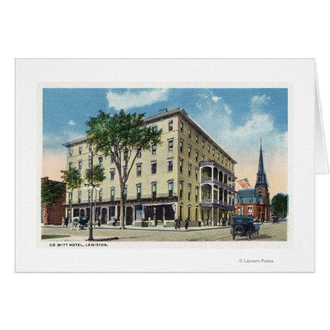 Vue extérieure de l'hôtel De Witt (Devant horizontal)