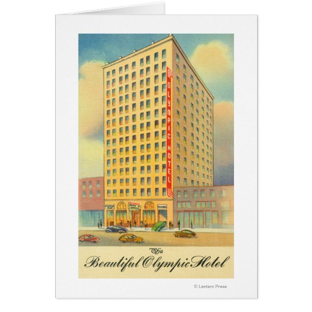 Vue extérieure de l'hôtel Olympic (Devant)