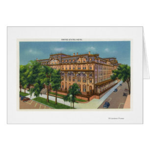 Vue extérieure de l'hôtel US