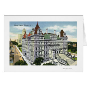 Vue extérieure de l'immeuble du Capitole de l'État