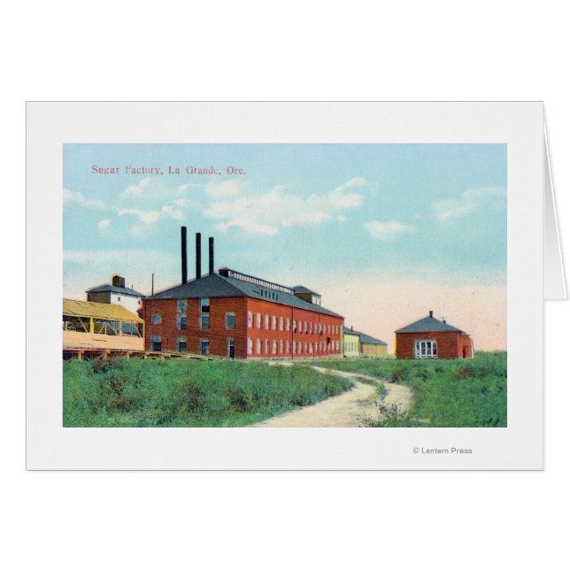 Vue extérieure de l'usine de sucre (Devant horizontal)