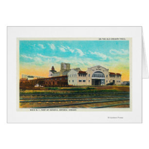 Vue extérieure de port du bâtiment de dock