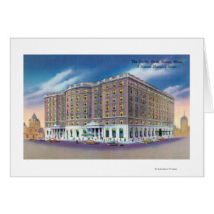 Vue extérieure d'hôtel de Sheraton dans Copley