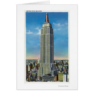 Vue extérieure du bâtiment d'état d'empire