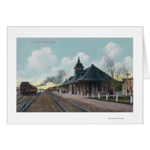 Vue extérieure du dépôt Boise, identification