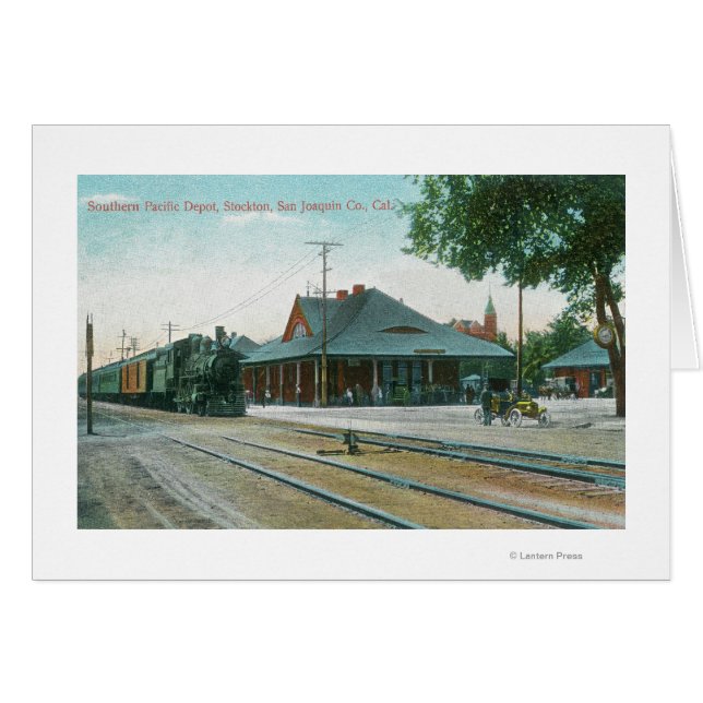 Vue extérieure du dépôt du Pacifique Sud (Devant horizontal)