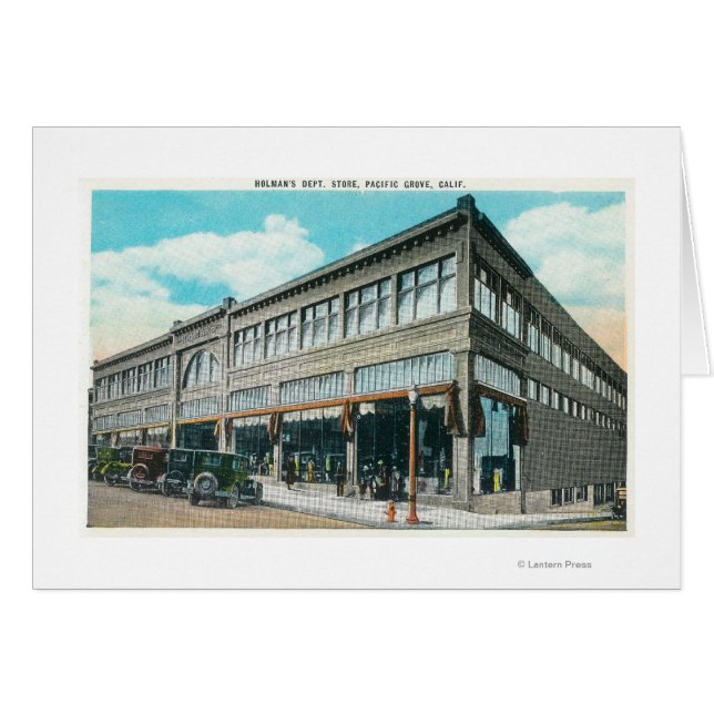 Vue extérieure du grand magasin Holman (Devant horizontal)
