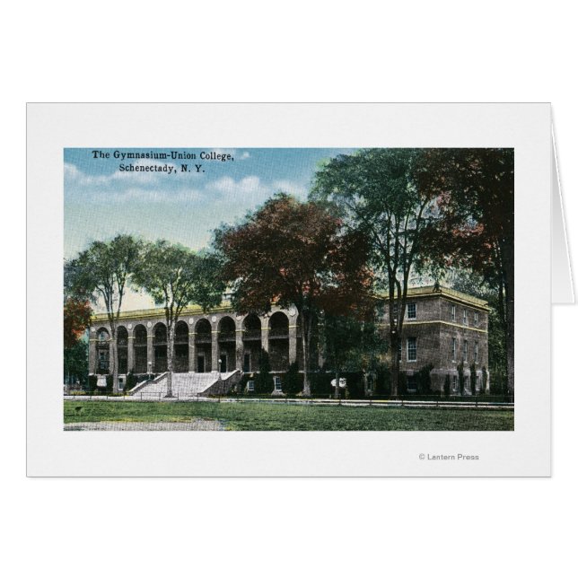 Vue extérieure du gymnase de Union College (Devant horizontal)