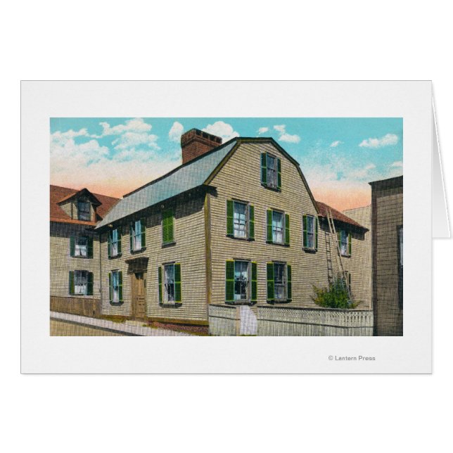 Vue extérieure du lieu de naissance d'Hawthorne (Devant horizontal)