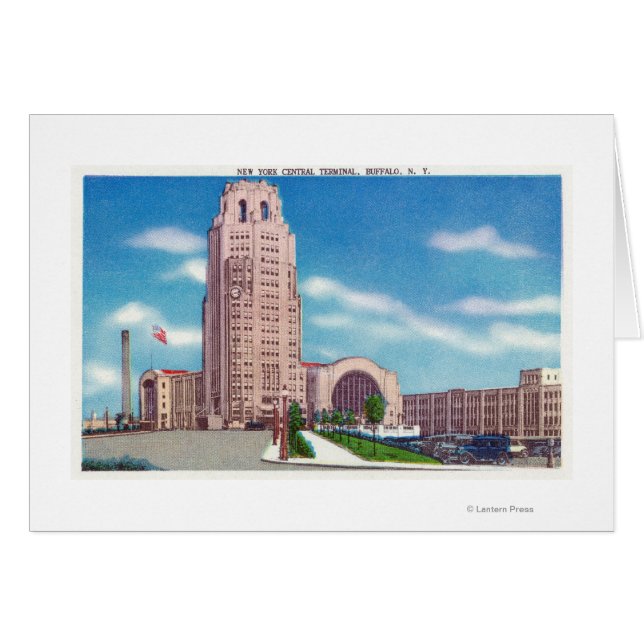 Vue extérieure du NY Central Terminal Bldg (Devant horizontal)