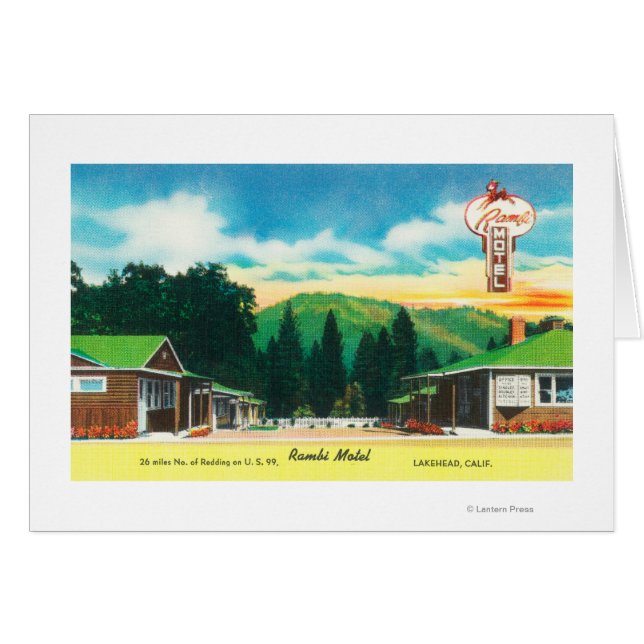 Vue extérieure du Rambi MotelLakehead, CA (Devant horizontal)