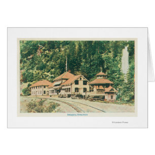Vue extérieure du ResortShasta Springs, CA