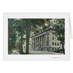 Vue extérieure du tribunal de comté