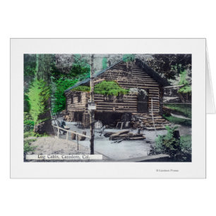 Vue extérieure d'une cabine à billesCazadero, CA