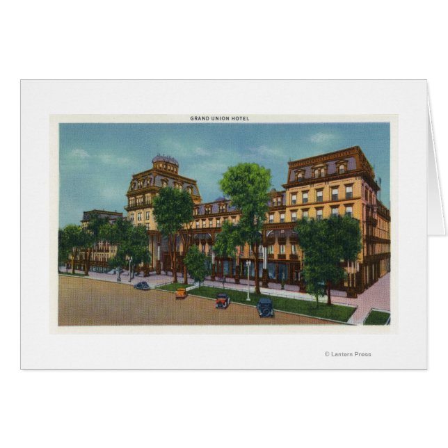 Vue extérieure sur le Grand Union Hotel # 2 (Devant horizontal)