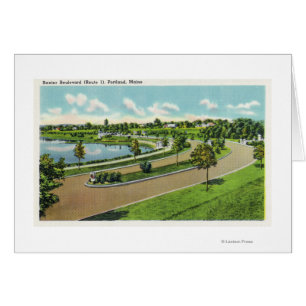 Vue générale de Baxter Blvd, route no 1