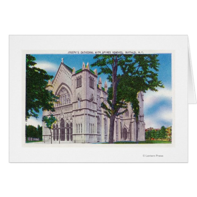 Vue infatigable de la cathédrale Saint-Joseph (Devant horizontal)