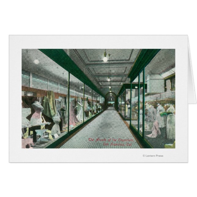 Vue intérieure de l'arcade de l'Emporium (Devant horizontal)