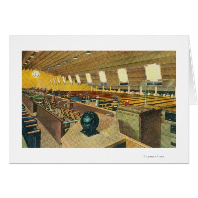 Vue intérieure du Sunset Bowling Center 2 (Devant horizontal)