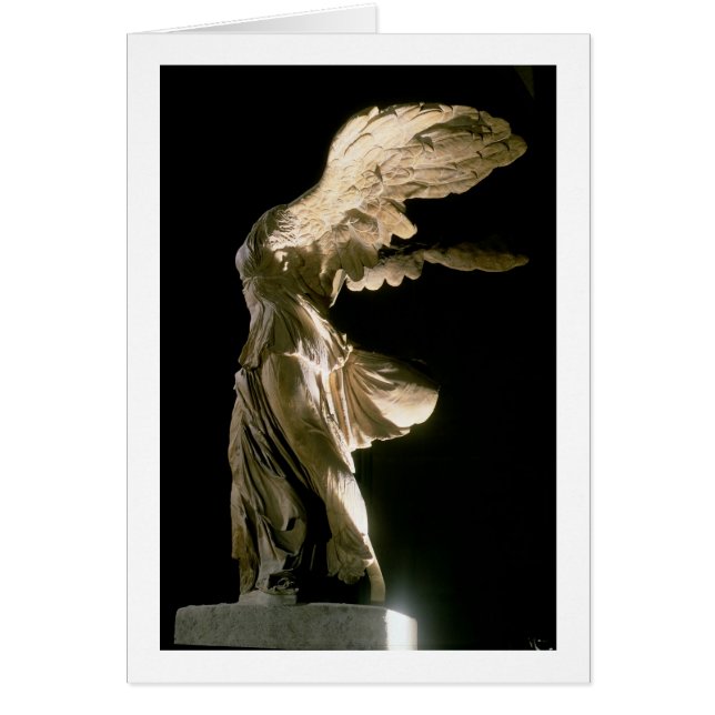 Vue latérale de la Victoire de Samothrace (Parian  (Devant)