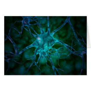 Vue microscopique des cellules nerveuses multiples