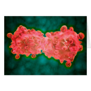 Vue Microscopique D'Une Cellule Leucémique