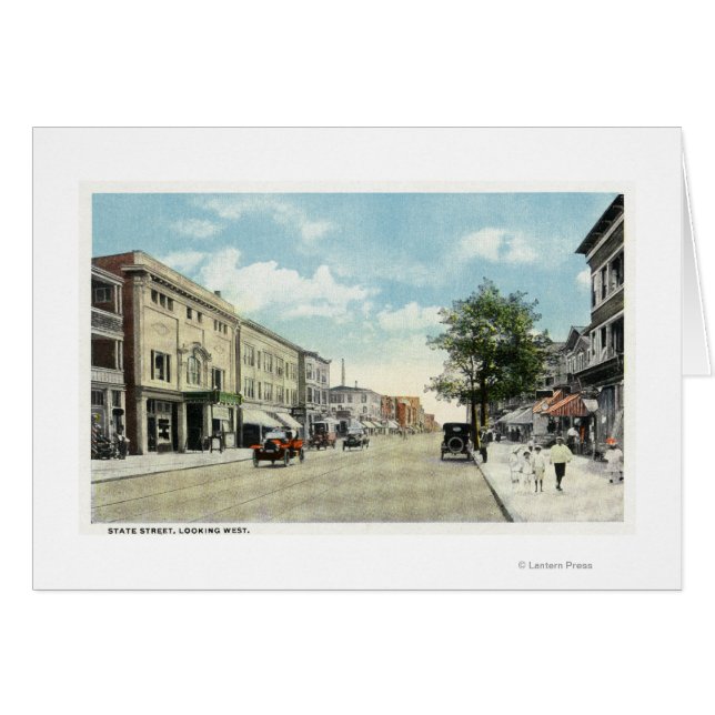 Vue ouest de State Street (Devant horizontal)