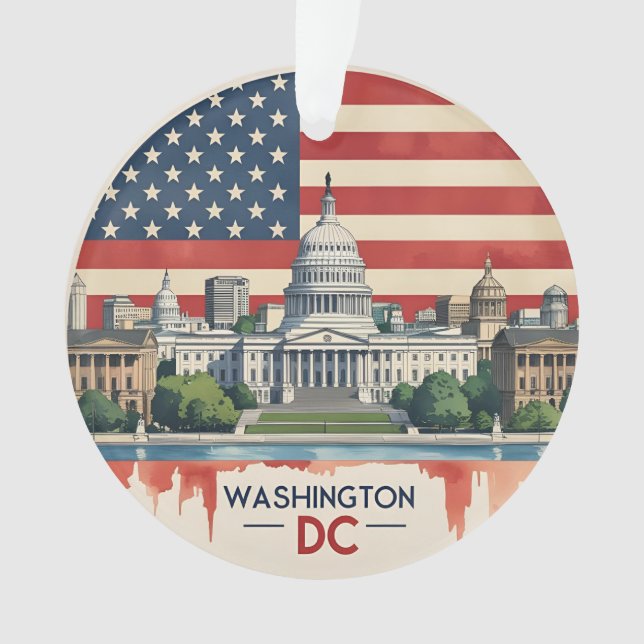 Vue panoramique de Washington DC (devant)