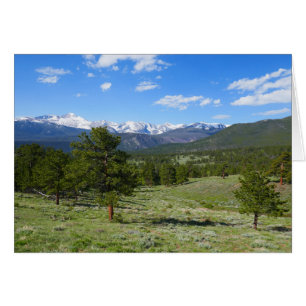Vue panoramique des montagnes Rocheuses