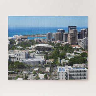 Vue pittoresque du puzzle Honolulu Hawaii