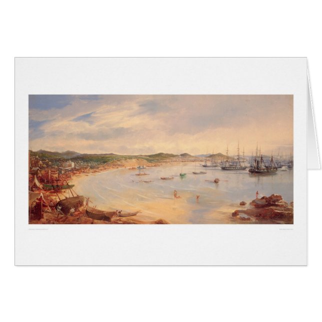 Vue port de San Francisco, la Californie (0575A) (Devant horizontal)