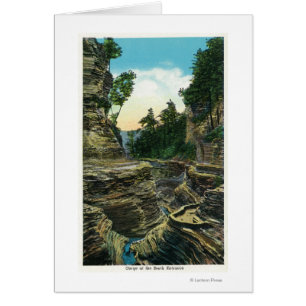 Vue sur la gorge d'entrée sud