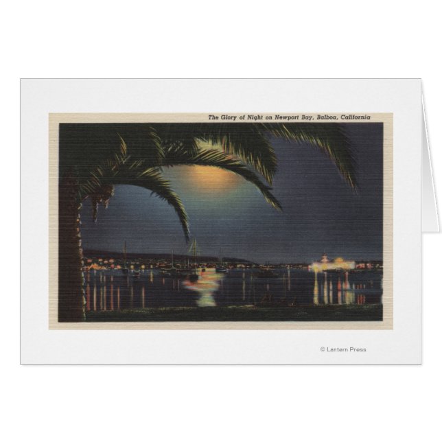 Vue sur la lune de Newport Bay (Devant horizontal)