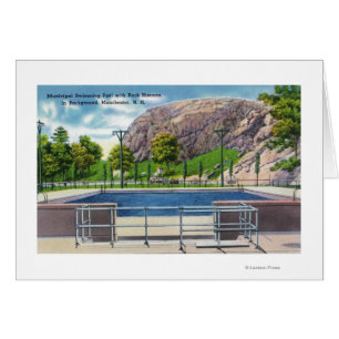 Vue sur la piscine municipale de Rock Rimmon