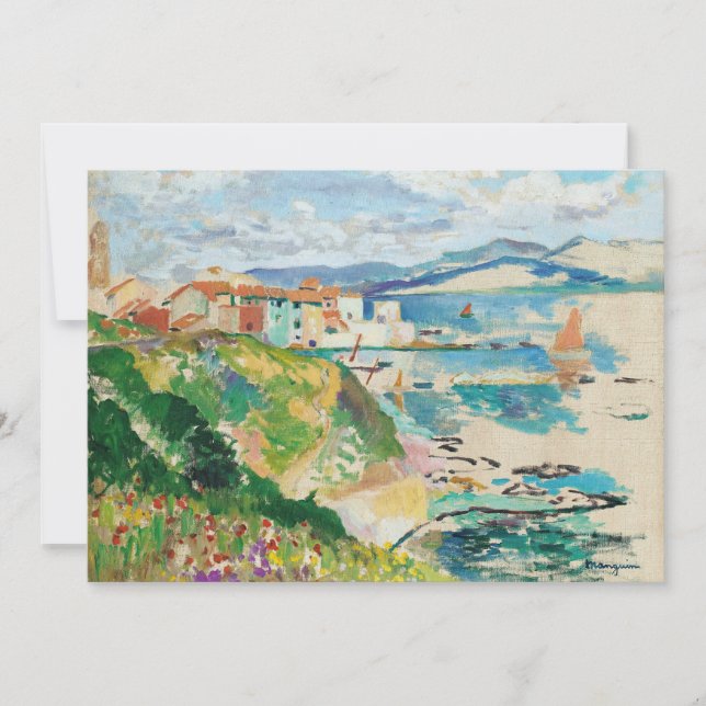 Vue Sur La Ponche, Saint-Tropez | Henri Manguin (Devant)