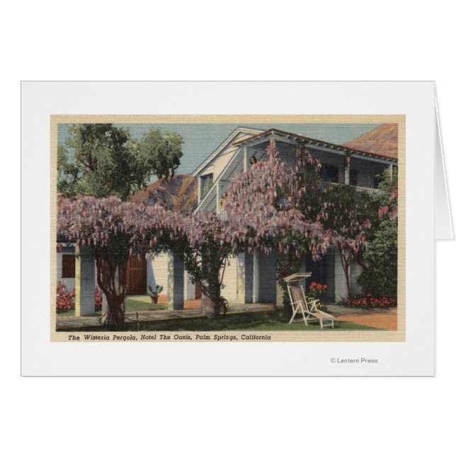 Vue sur la Wisteria Pergola, Oasis Hotel (Devant horizontal)