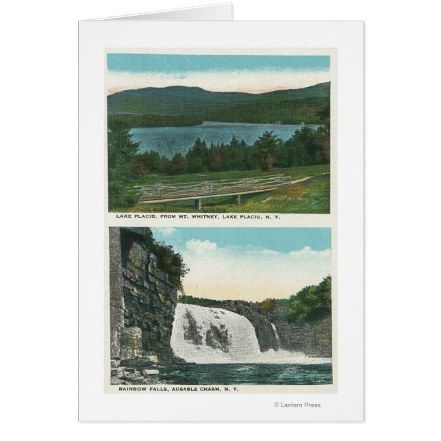 Vue sur le lac du mont Whitney, Rainbow Falls (Devant)