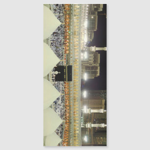 Vue sur le toit des pèlerins du Hadj à la Kaaba, L