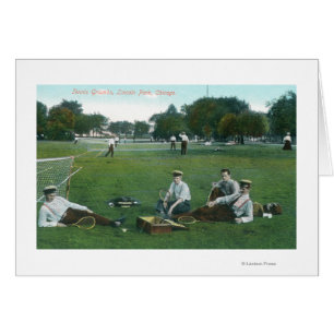 Vue sur Lincoln Park Tennis GroundsChicago, IL